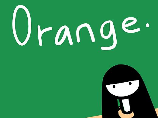 Orange（个人主页-ZNDUzODU2NTI=） - 创作习作 - 站酷设计师猴面包树djy原创素材 - 站酷ZCOOL