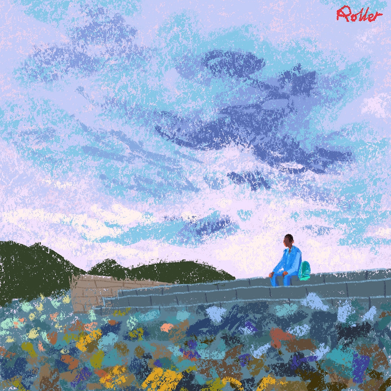 ipadpro随笔涂鸦（图ZMjQ3NzA5MTcy） - 绘本 - 站酷设计师七芽原创素材 - 站酷ZCOOL