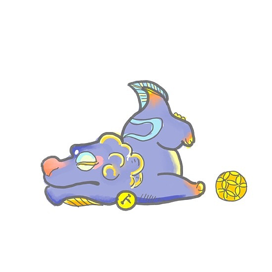 "不想上班"系列 脊兽模型设计