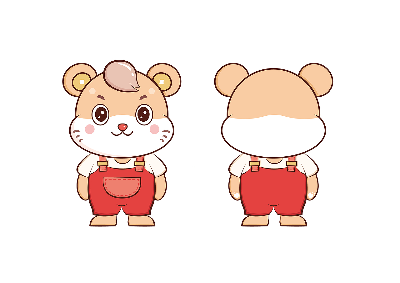 新年可爱萌鼠 公仔手办（图ZMTg0NzQwMjEy） - IP形象 - 站酷设计师Hammm6原创素材 - 站酷ZCOOL