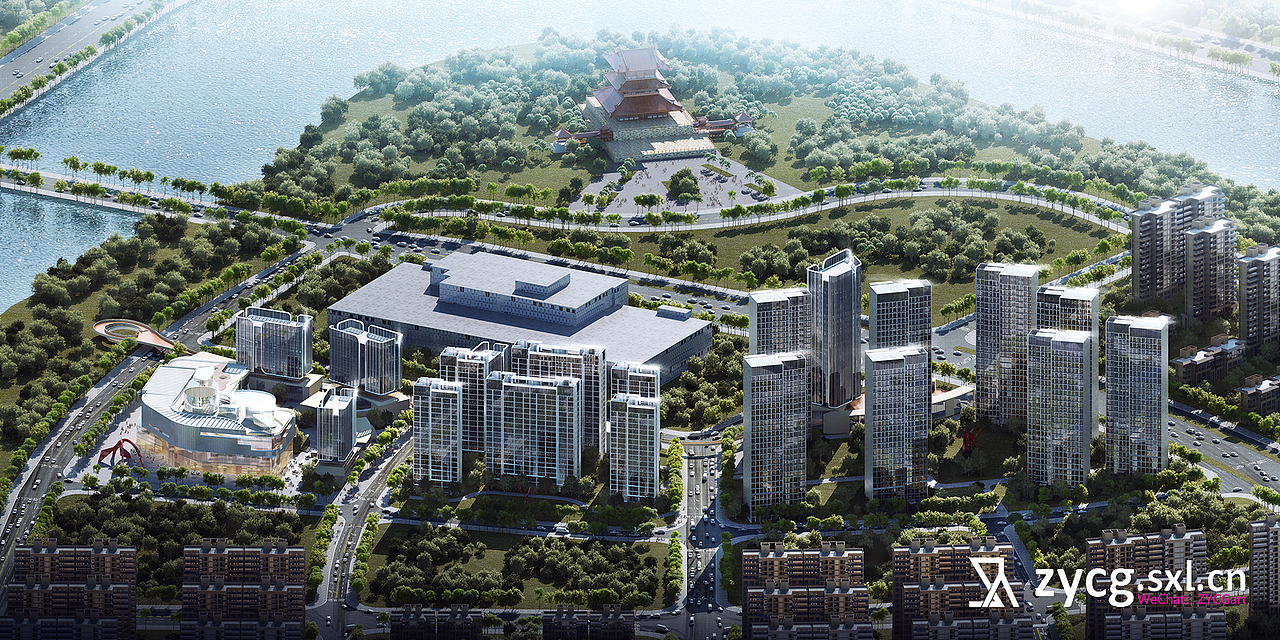 ZYCG建筑可视化