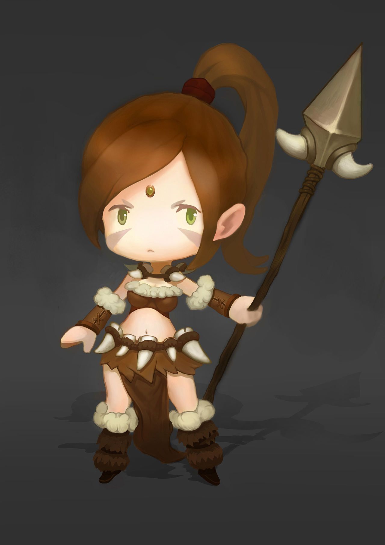 q版|插画|游戏原画|coveyq_原创作品-站酷zcool