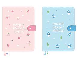 少女立体浮雕手账