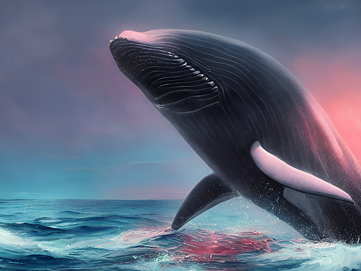 #站酷梦笔#在一片漆黑的大海上一座乌黑岛屿，一条梦幻