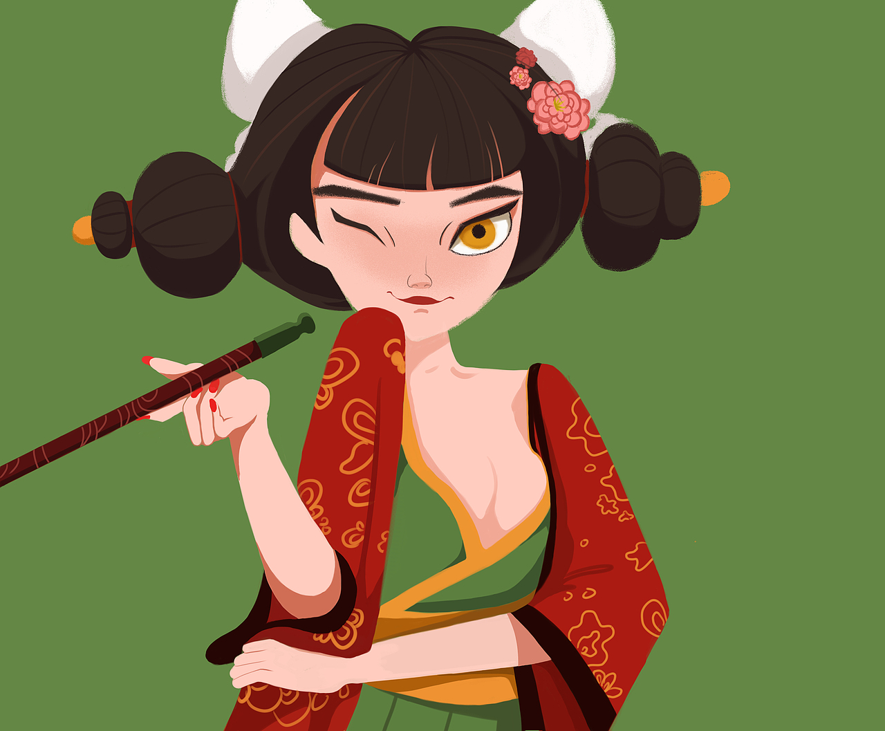 插画练习（图ZMTcxNTY4NDUy） - 创作习作 - 站酷设计师yao秀秀原创素材 - 站酷ZCOOL