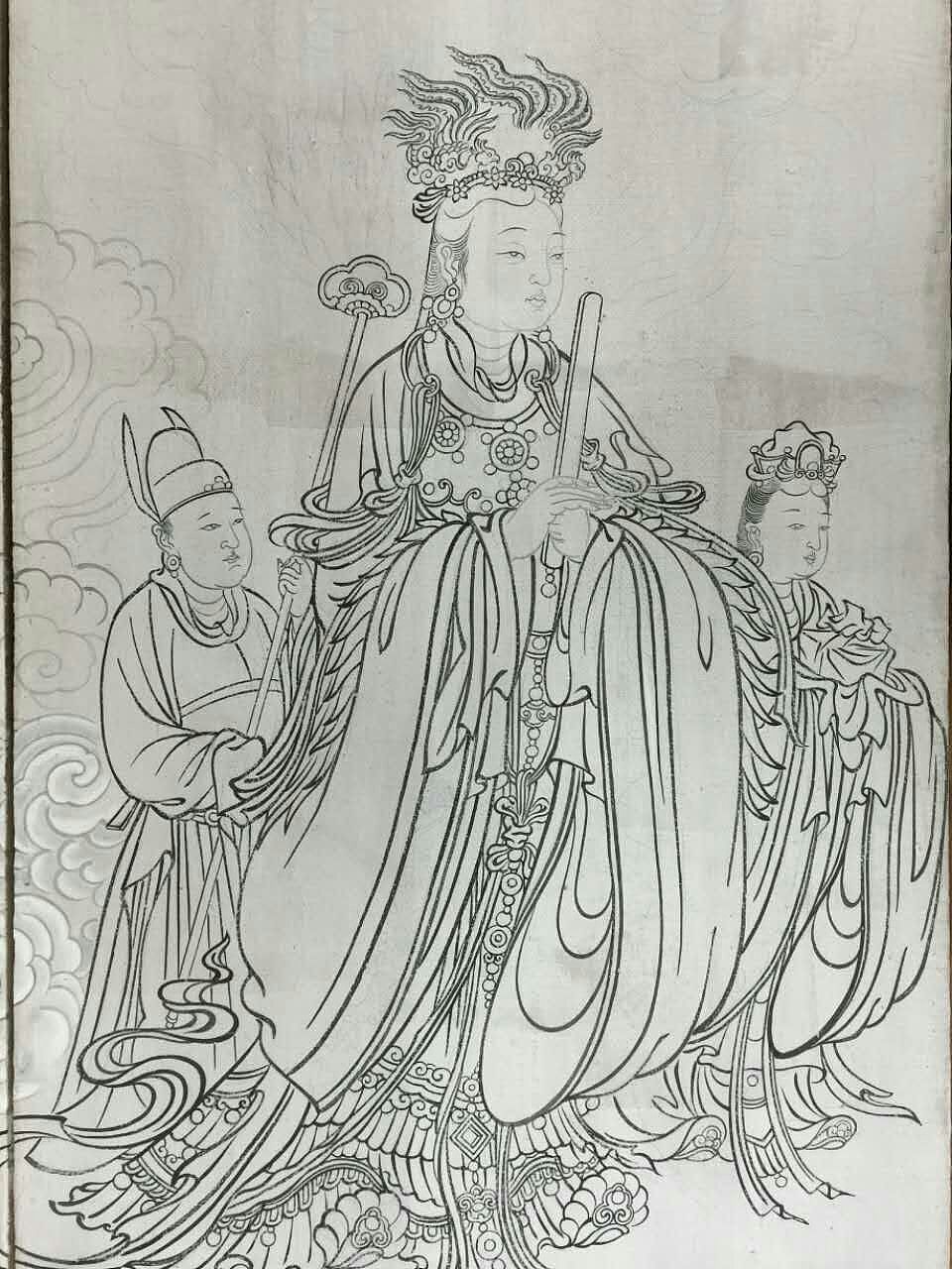 大光画记 山西高平炎帝陵炎帝大殿主体泥墙传统壁画（图ZNzIwMzk3ODg=） - 绘画 - 站酷设计师大光明王原创素材 - 站酷ZCOOL