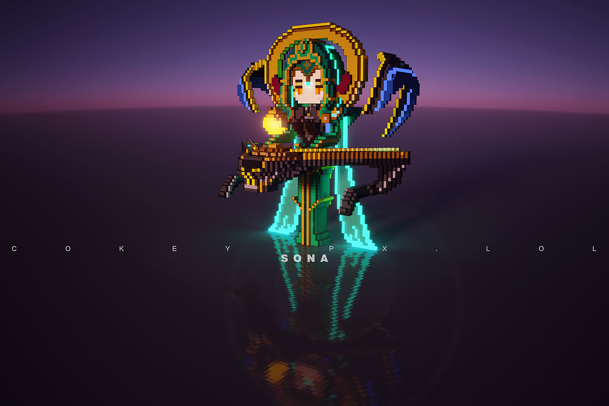 lol奥德赛娑娜人物建模