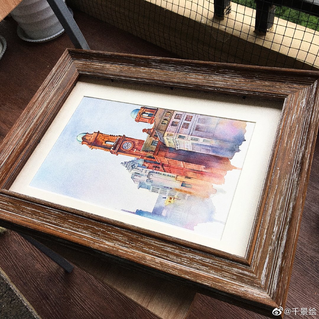 千景绘的英国写生之旅……