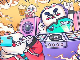 熊家ip形象设计