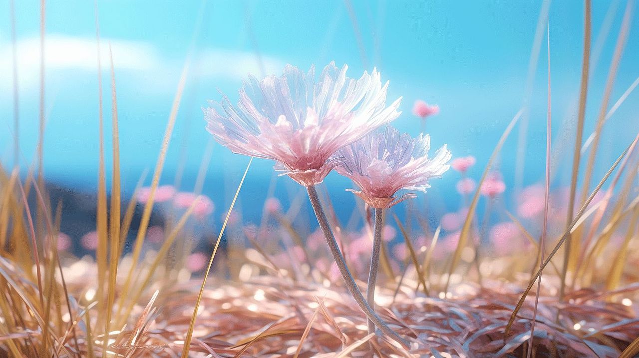 Ai水晶花壁纸（图ZMzQyMjI0OTky） - 概念设定 - 站酷设计师风吹木子原创素材 - 站酷ZCOOL