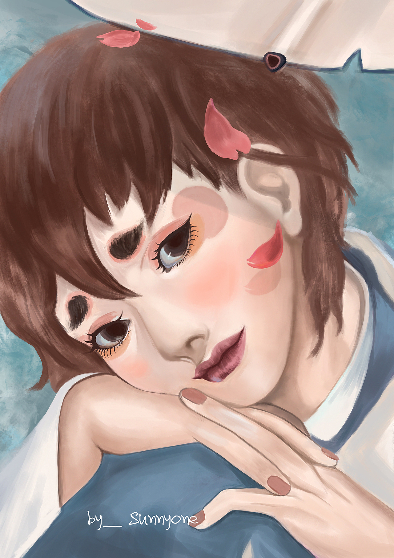 插画-头像壁纸（图ZMTkxNDUyOTUy） - 商业插画 - 站酷设计师sunnydeer晨鹿原创素材 - 站酷ZCOOL