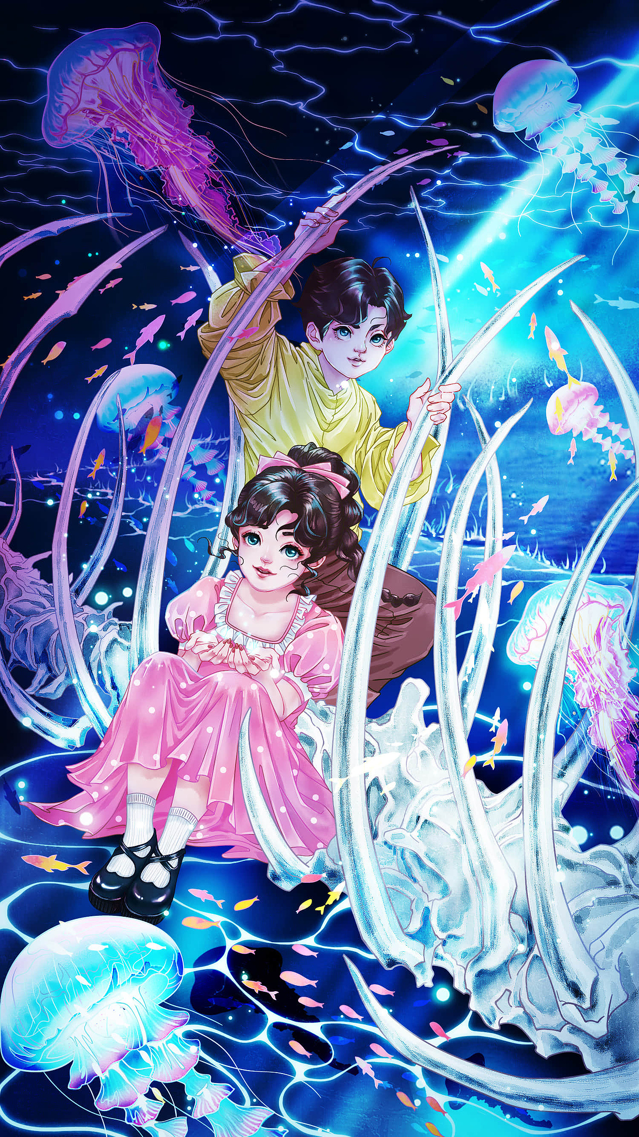 海底世界的鲸落~也是这个系列我最喜欢的一张