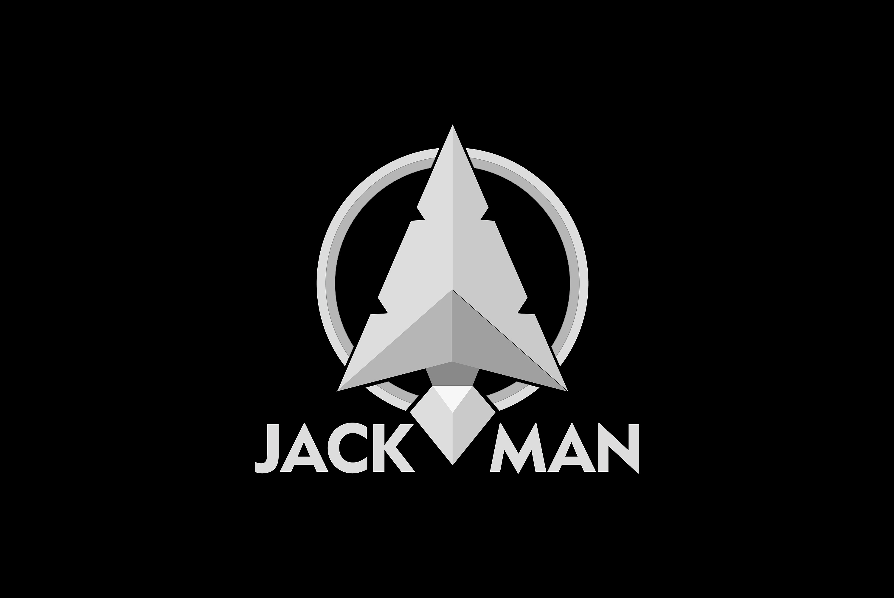 jack man 弓社logo设计