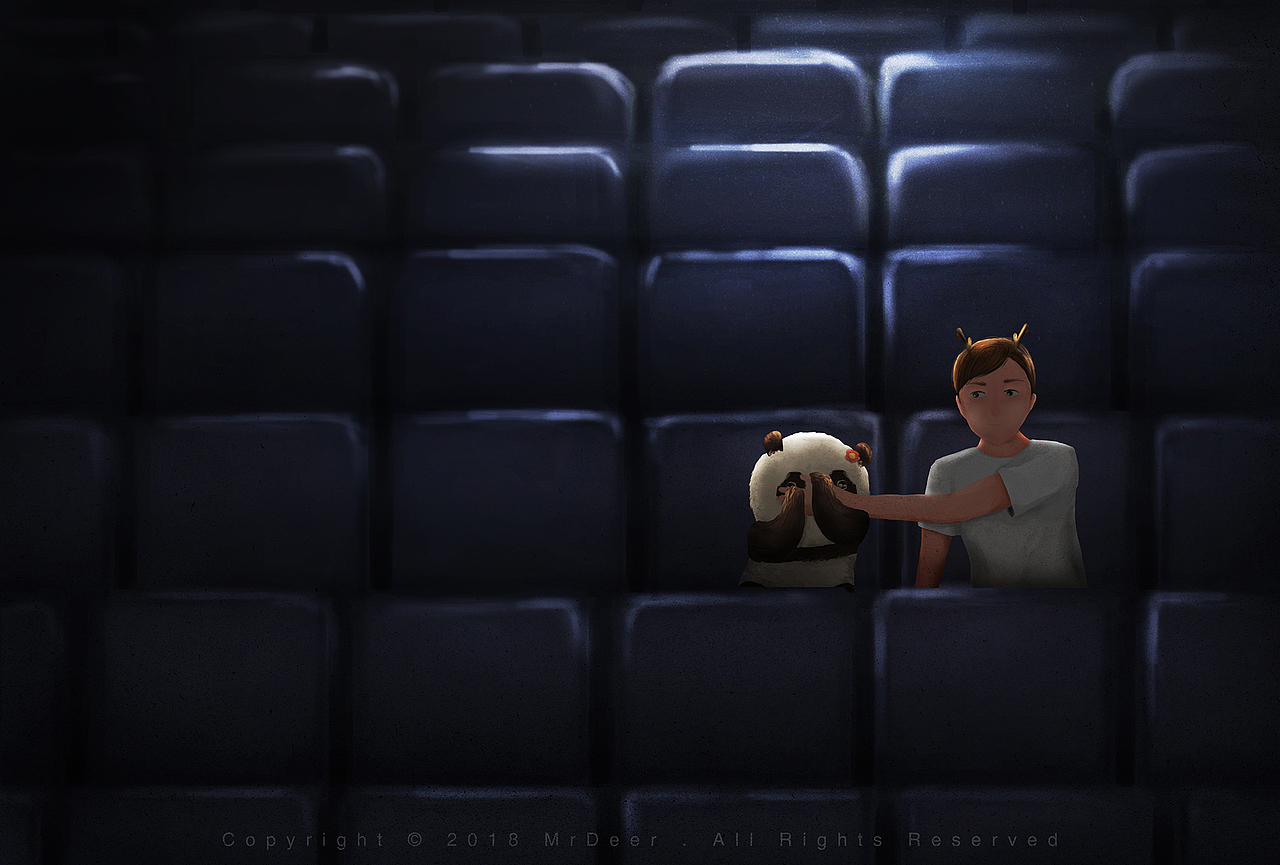 看电影的你如此的可爱