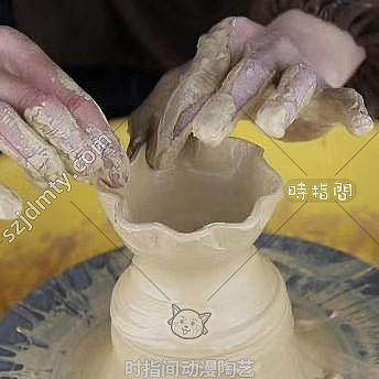 时指间陶艺手工作品展示图