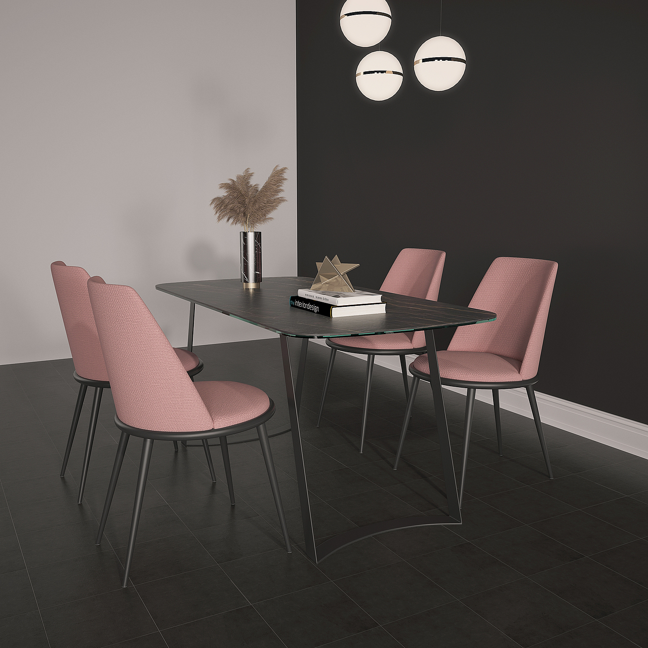 意式岩板餐桌（图ZMTgyMTEwMjA0） - 生活用品 - 站酷设计师WEIRANT原创素材 - 站酷ZCOOL