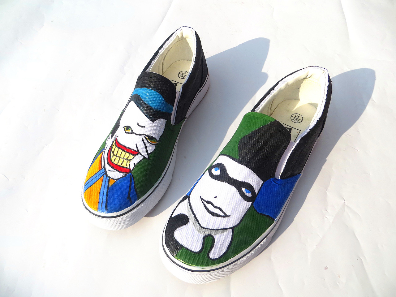 纯手绘 个性来图定制 手绘鞋