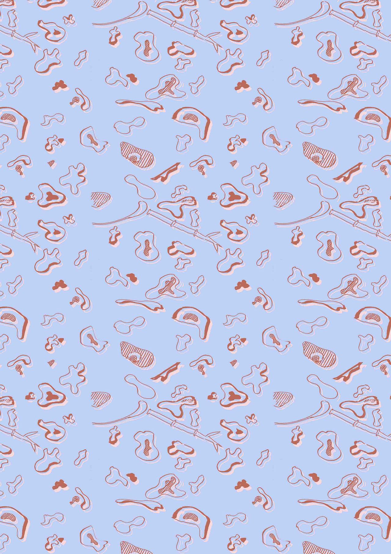 四方连续图案重置