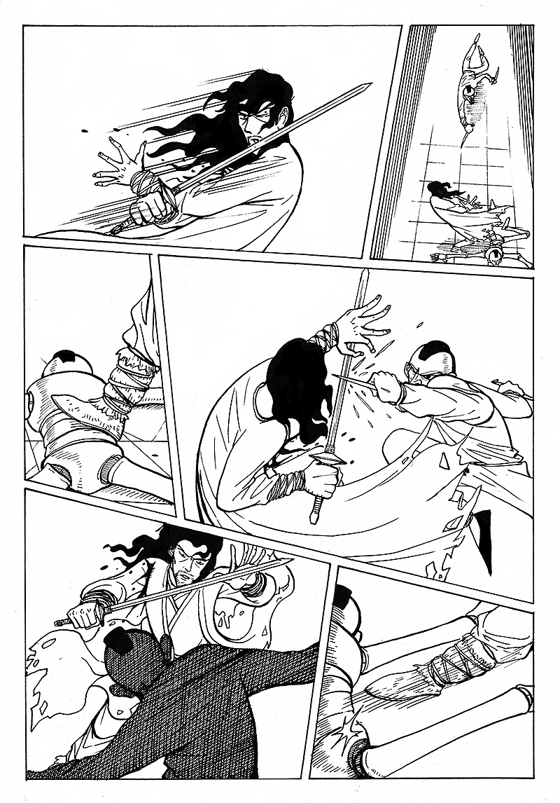 《客栈》第三章最终回_侠客（上）（图ZMjQ5NDg4NjQ=） - 短篇/格漫 - 站酷设计师Edwarde_Liu原创素材 - 站酷ZCOOL