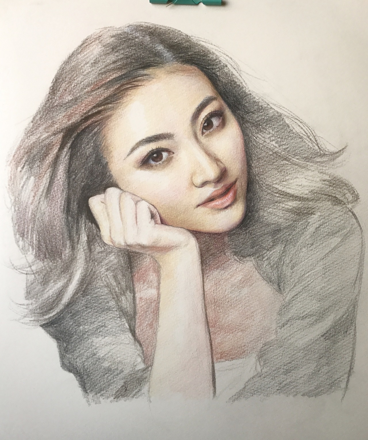 彩铅肖像