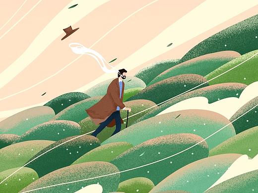 噪点插画【临摹练习】