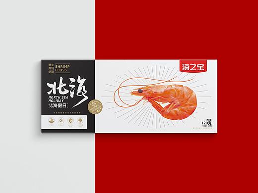 April作品「北海假日 」婴幼儿辅食鱼虾酥包装设计