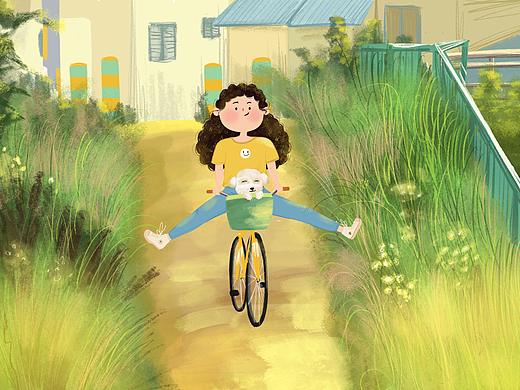 一个人的生活（个人主页-ZNTE2MzQzNTI=） - 艺术插画 - 站酷设计师爱吃巧克力的小姐原创素材 - 站酷ZCOOL