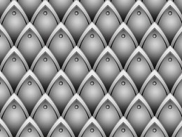 盔甲鳞片灰度图