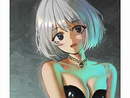 兔女郎打扮的2B小姐姐
