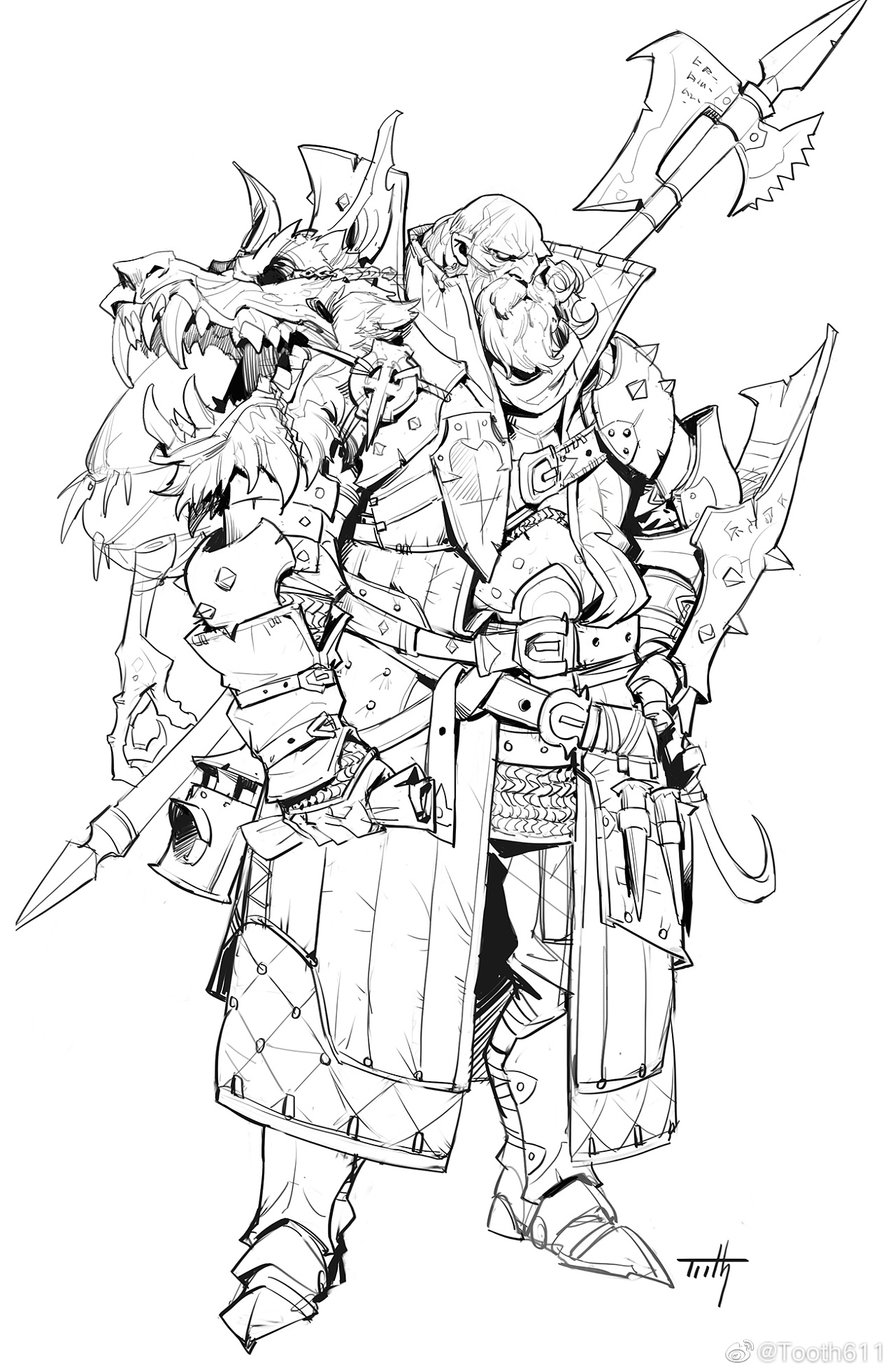 猎魔大师布兰德._tooth611-站酷zcool