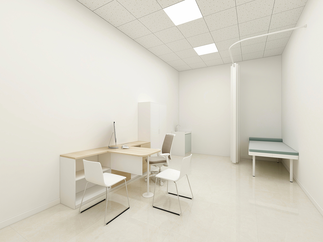 义乌老年康复医院——【药房】【诊室】效果图