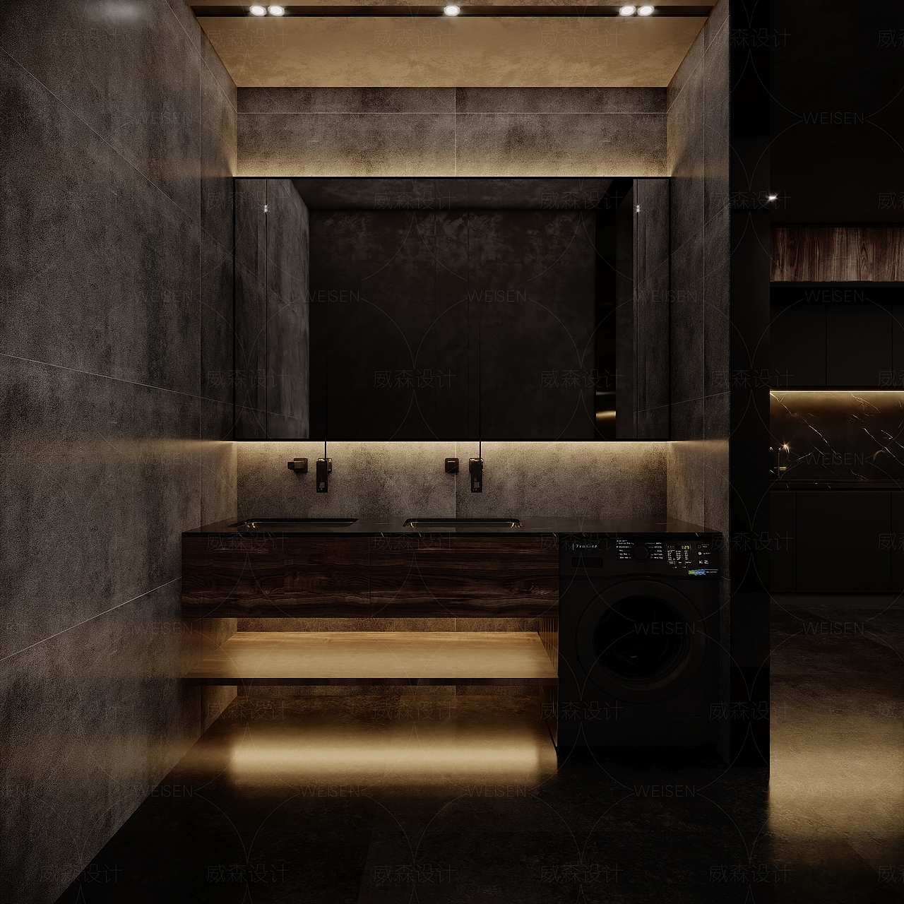 暗黑系家装设计