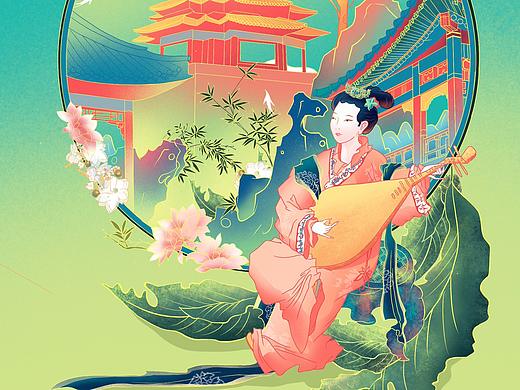 改一张唐伯虎的画