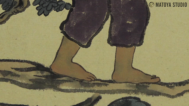 国画风动画作品《摘果子》-“廉洁广州“动画创作大赛-金奖作品（图ZNzI5MDYyMjg=） - 动画片 - 站酷设计师MATOYA视觉创意原创素材 - 站酷ZCOOL