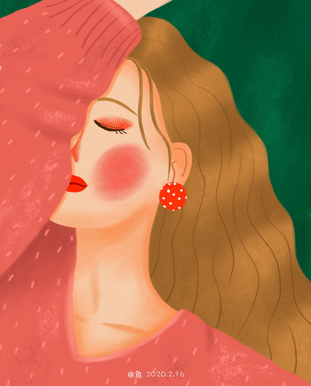 就连好像眼泪也变重了
不管你跟自己说过多少次<br>不要哭 不能哭<br>但眼泪<br>还是就这样自己掉下来