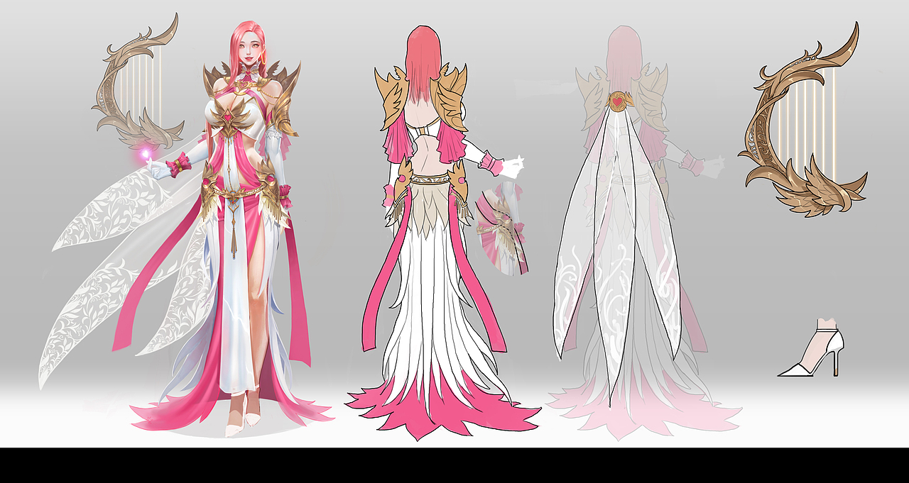 小姐姐（图ZMjE2MzE0NDg0） - 游戏原画 - 站酷设计师SAINT_D原创素材 - 站酷ZCOOL