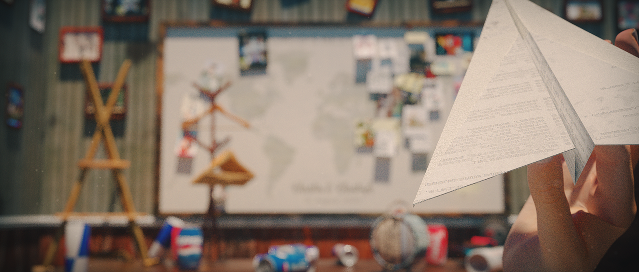 【纸飞机】大三学生自制短片