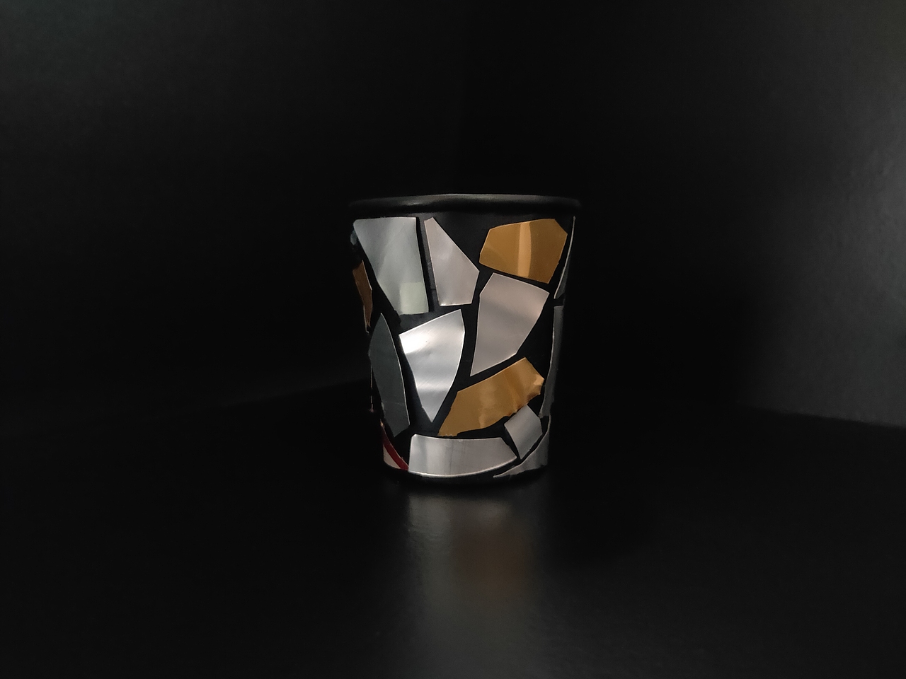 三维构成的杯子系列肌理构成