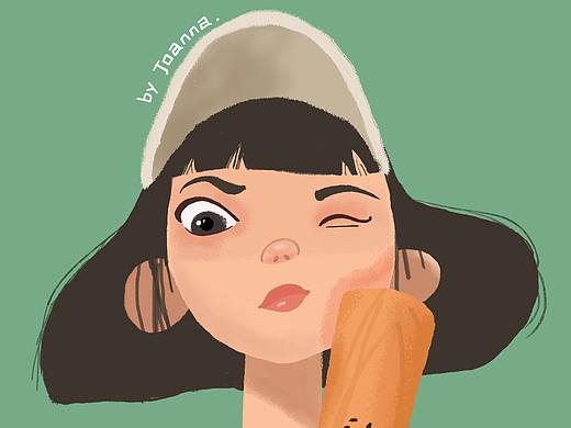 临摹插画作品
