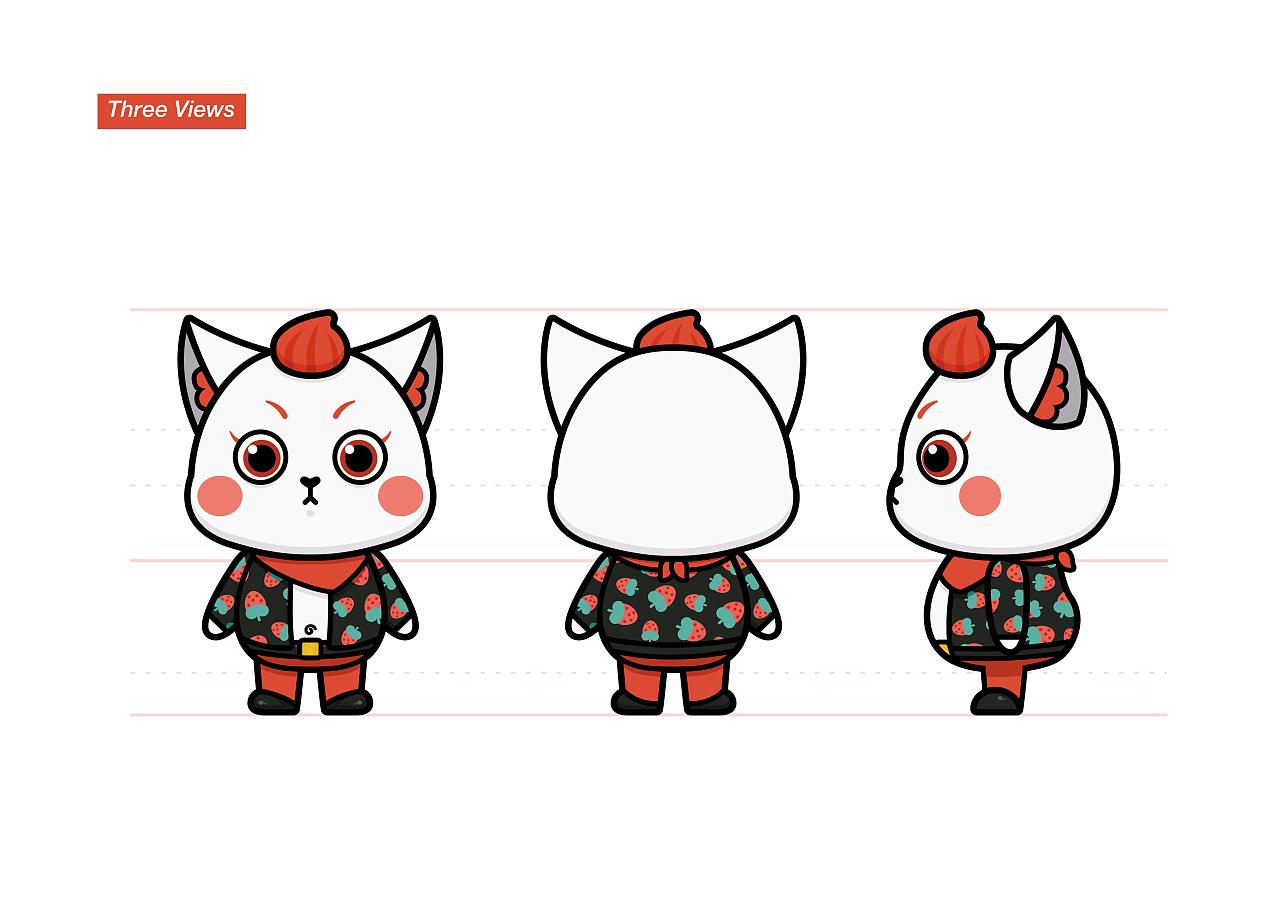 ai卡通吉祥物练习