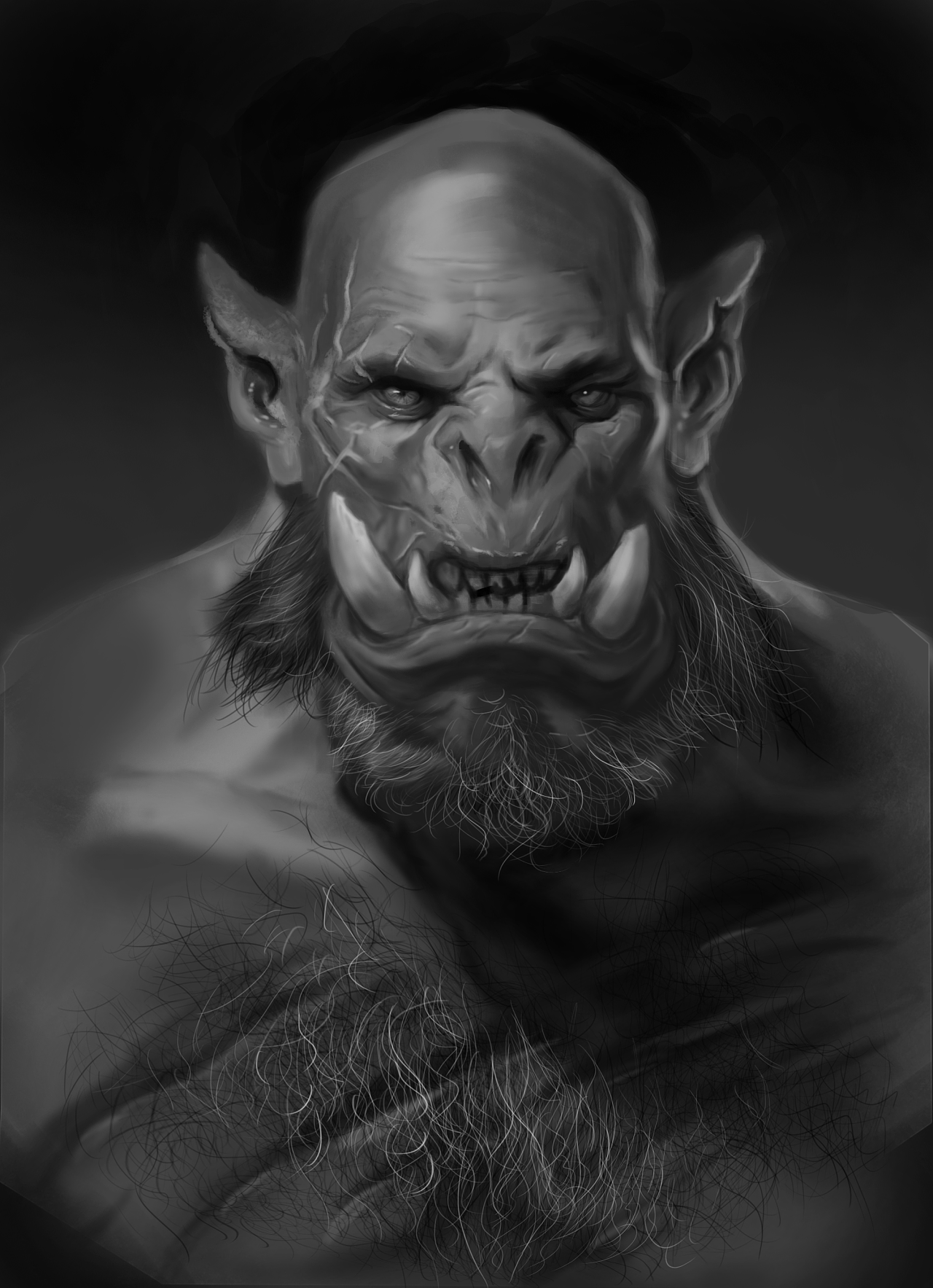 兽人练习|插画|游戏原画|t糖不苦 - 临摹作品 - 站酷 (zcool)