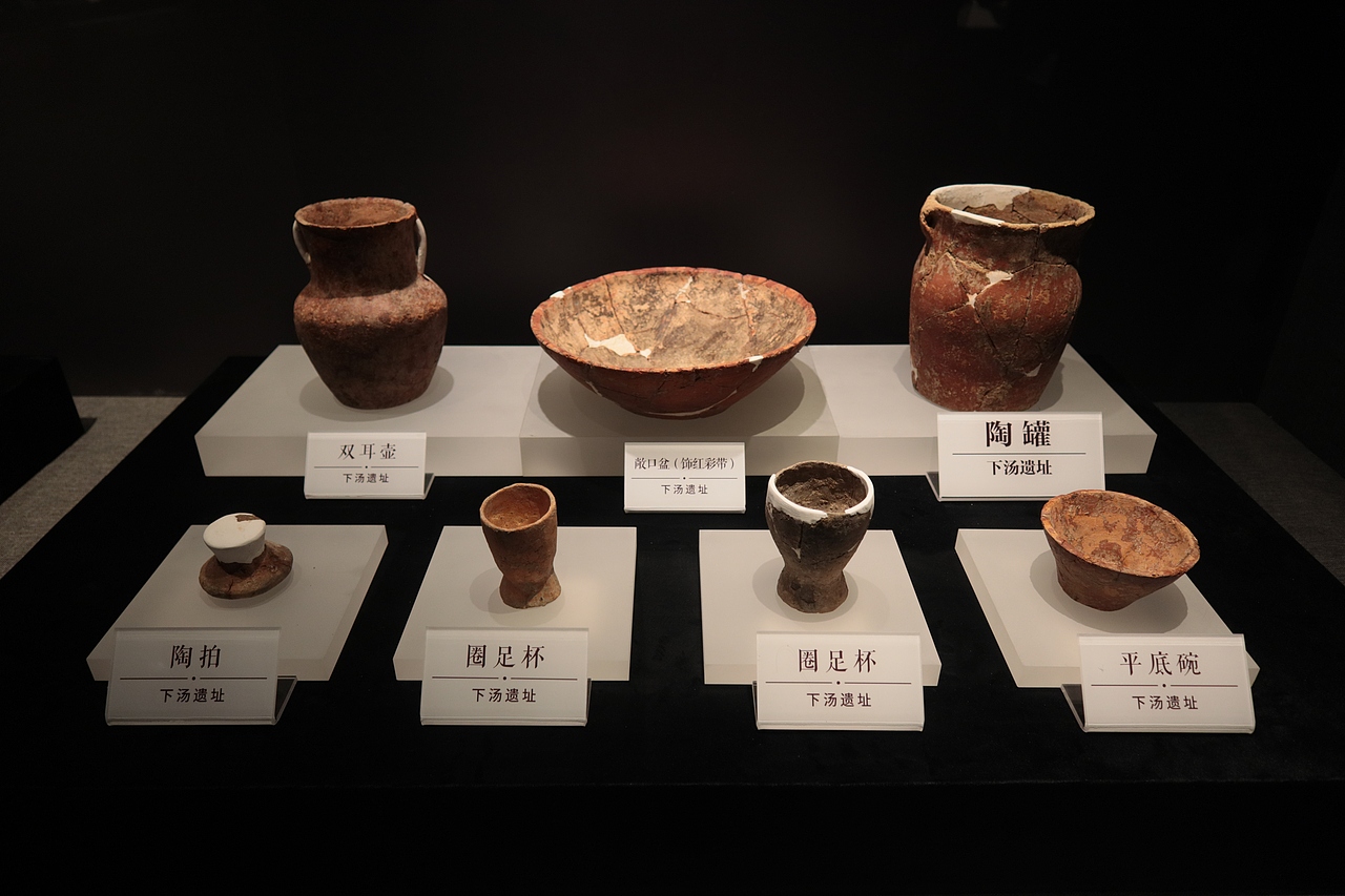 之前浙江省博的上山文化的臨展（圖ZMjc0MzM5Mjgw） - 展陳設(shè)計(jì) - 站酷設(shè)計(jì)師Z75589596原創(chuàng)素材 - 站酷ZCOOL