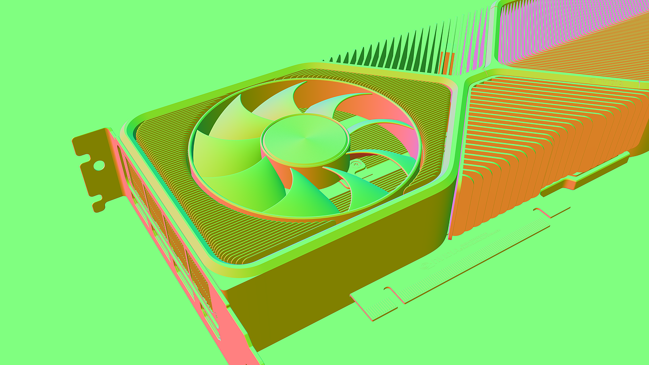 1080ti 3090ti显卡三维产品写实细节质感高精度效果图