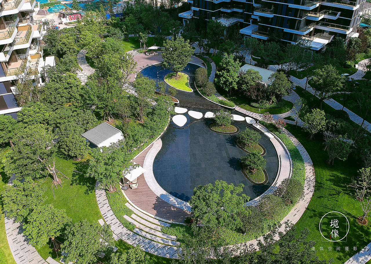 【园林摄影】郑州瀚海·晴宇房地产建筑园林实景拍摄