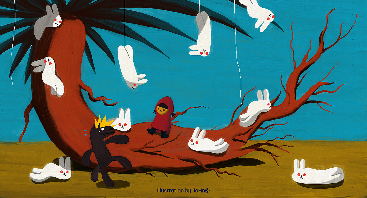 小草莓与大笨狼