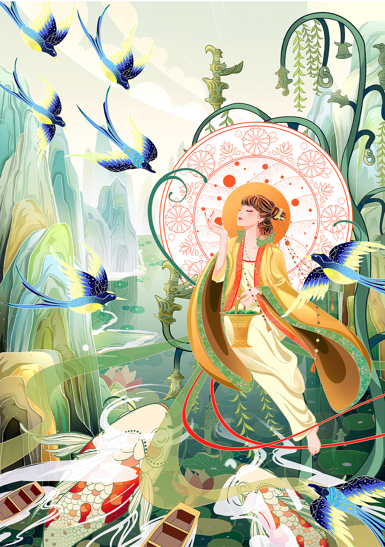 天地洁净，万物清明（图ZMjk1NzkxNzQ0） - 创作习作 - 站酷设计师里迷LM原创素材 - 站酷ZCOOL