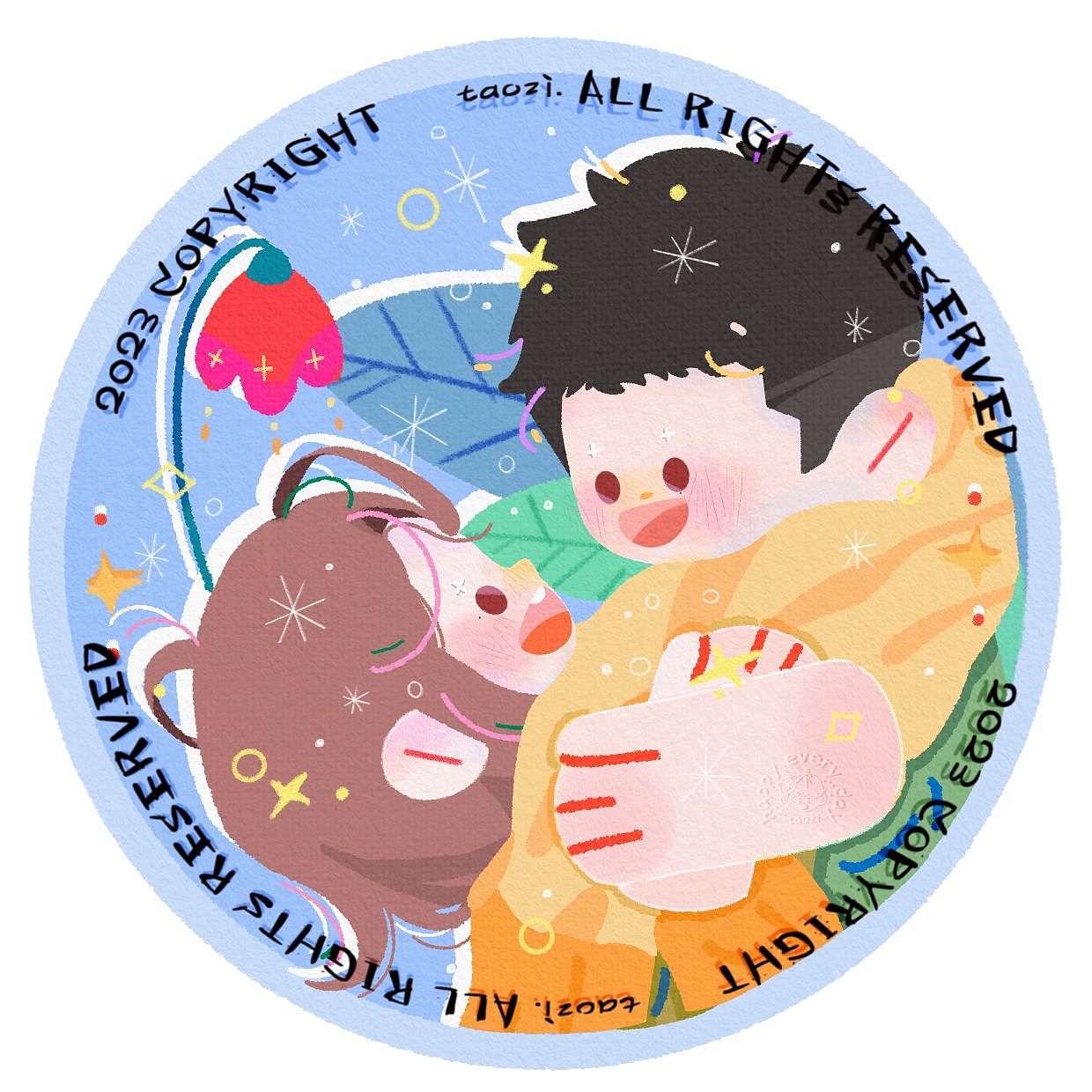 来自春日的表白（图ZMzM1MTExNjgw） - 商业插画 - 站酷设计师WH桃子原创素材 - 站酷ZCOOL