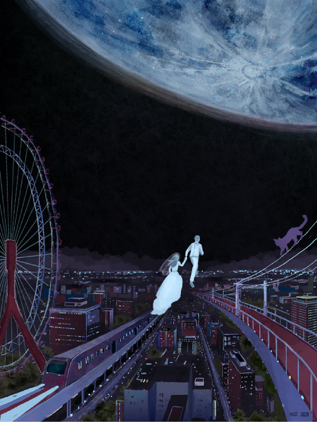 2020《和你》系列插画合集 50p