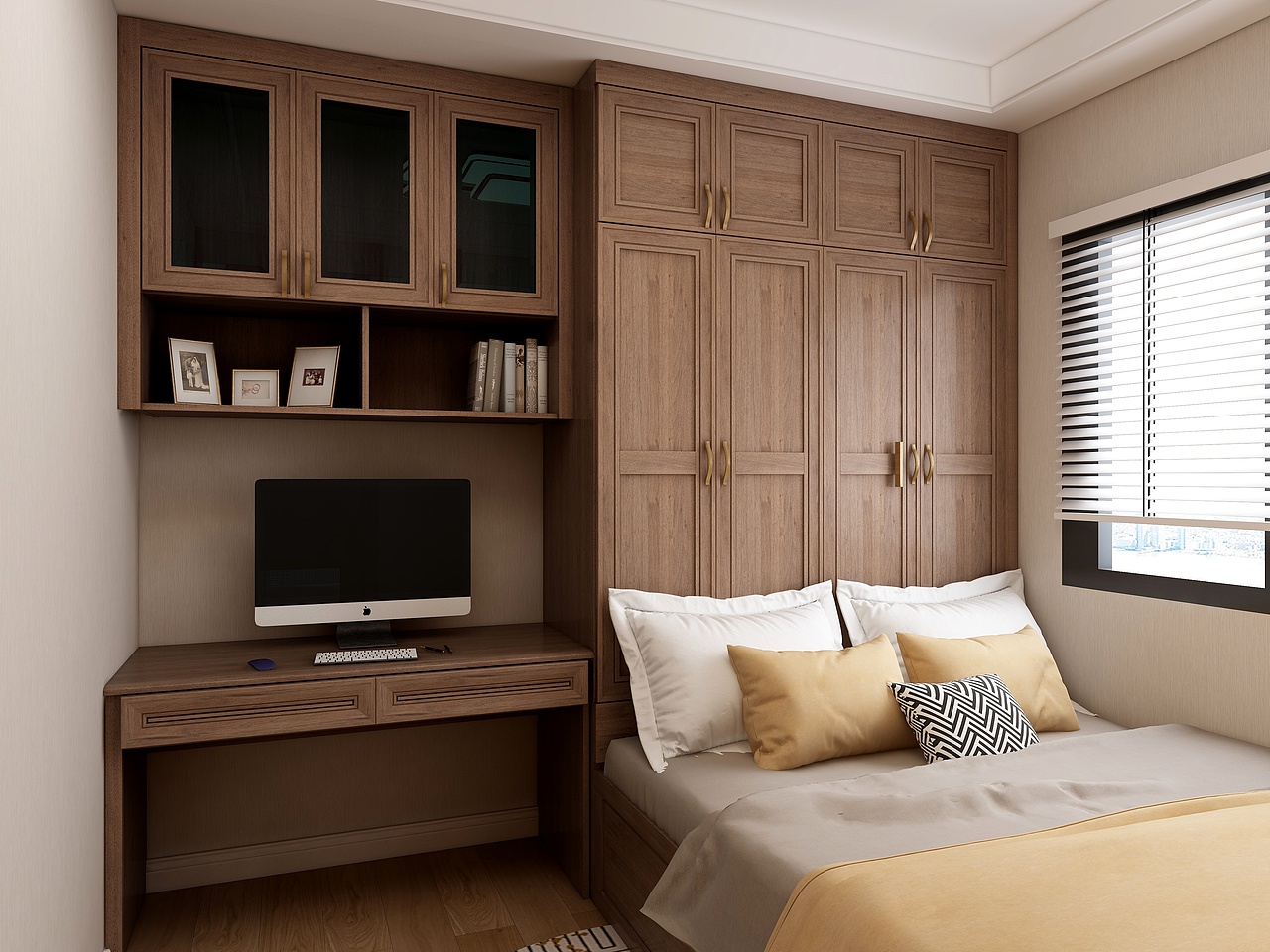 现代简约I客厅主卧