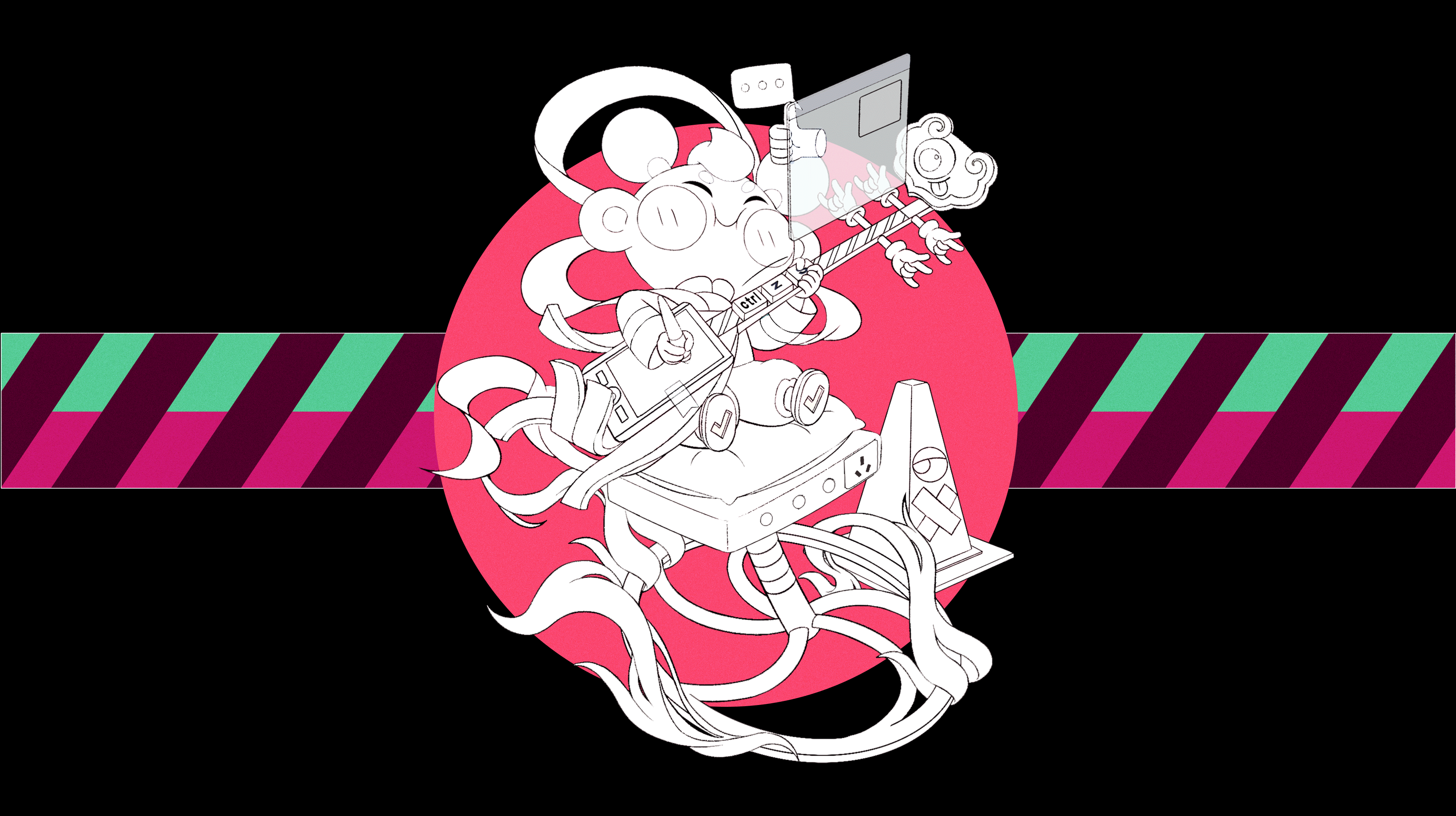春节自救大赏 | 新年给自己第一份体面(图ZMjg2MzI4OTky) - 新锐潮流插画 - 站酷设计师李均有原创素材 - 站酷ZCOOL